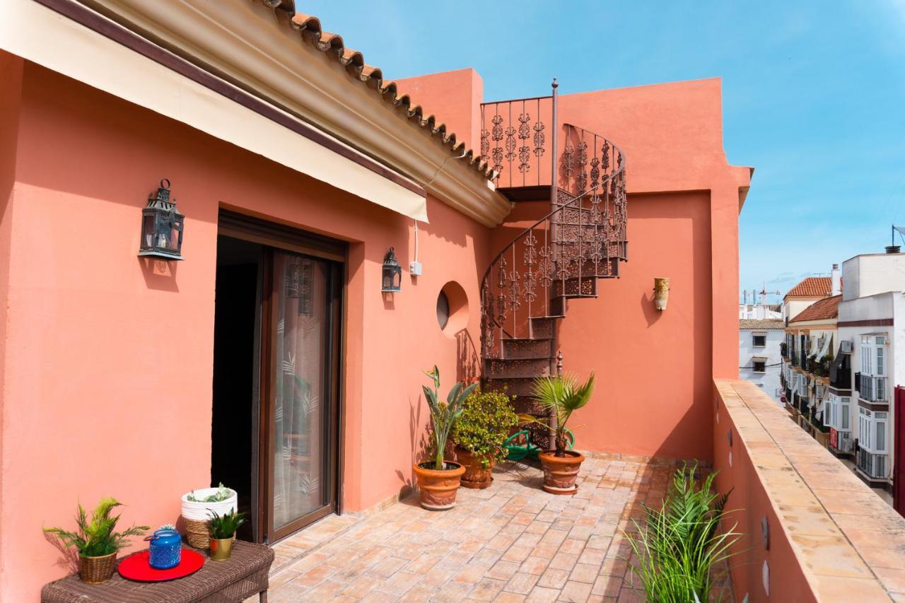 Апартаменты Atico Imperial Garaje Gratis Centrico Terraza Aire Acond Solarium 2 Banos Wifi A 1Minuto De La Plaza Cabildo Санлукар-де-Баррамеда Экстерьер фото